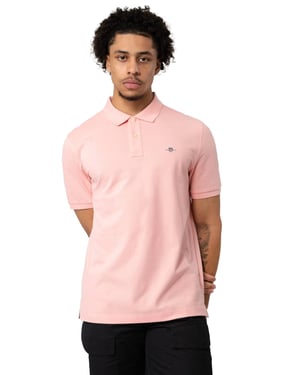 Gant heren poloshirt met korte mouwen in piqué